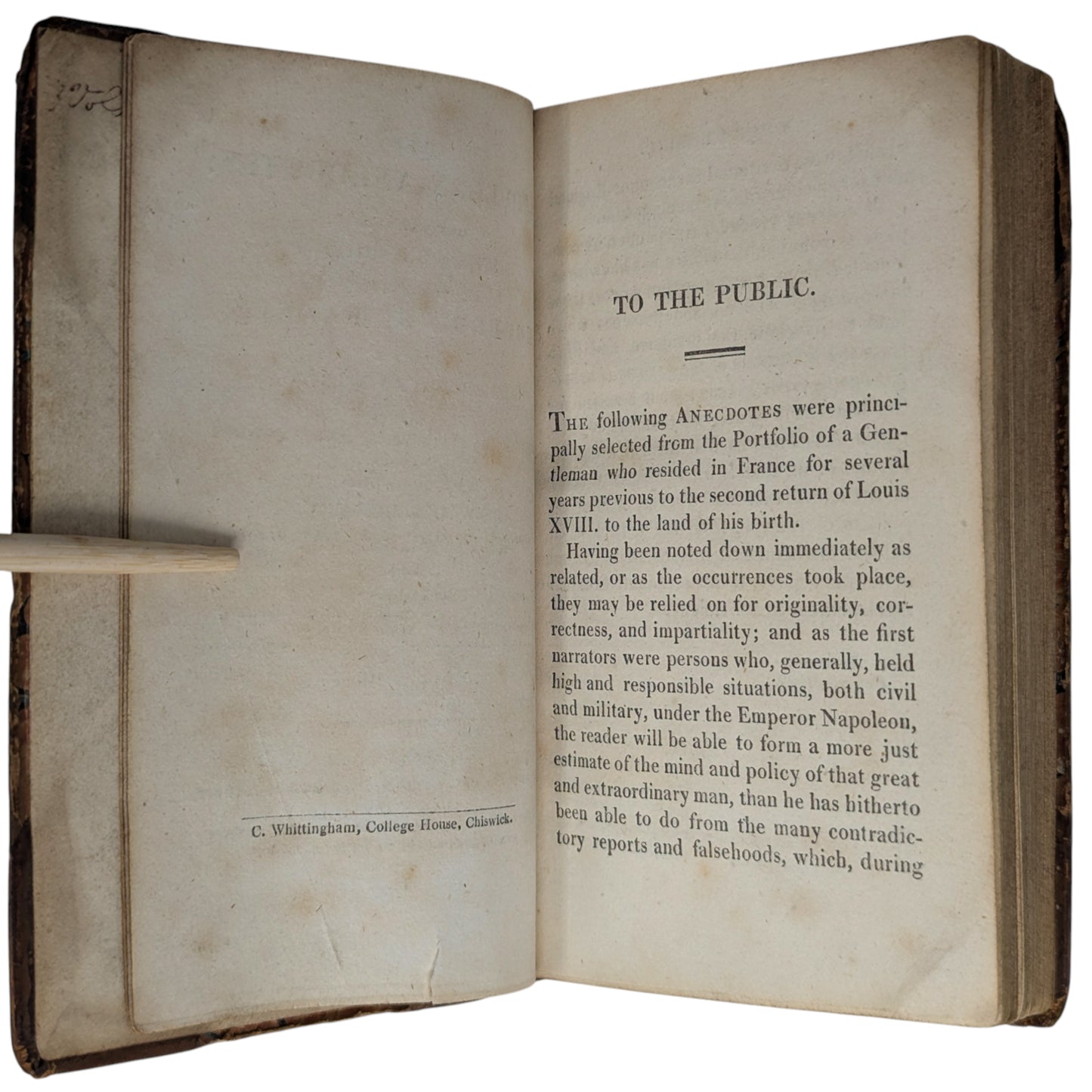 The Napoleon Anecdotes