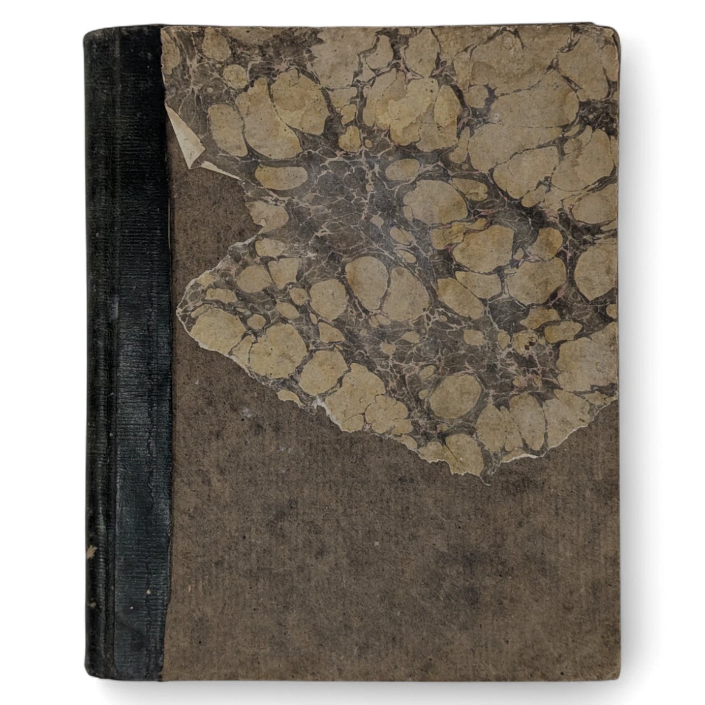 1842 Antique Early Victorian Student Notebook / Ledger for Accountancy & Finance