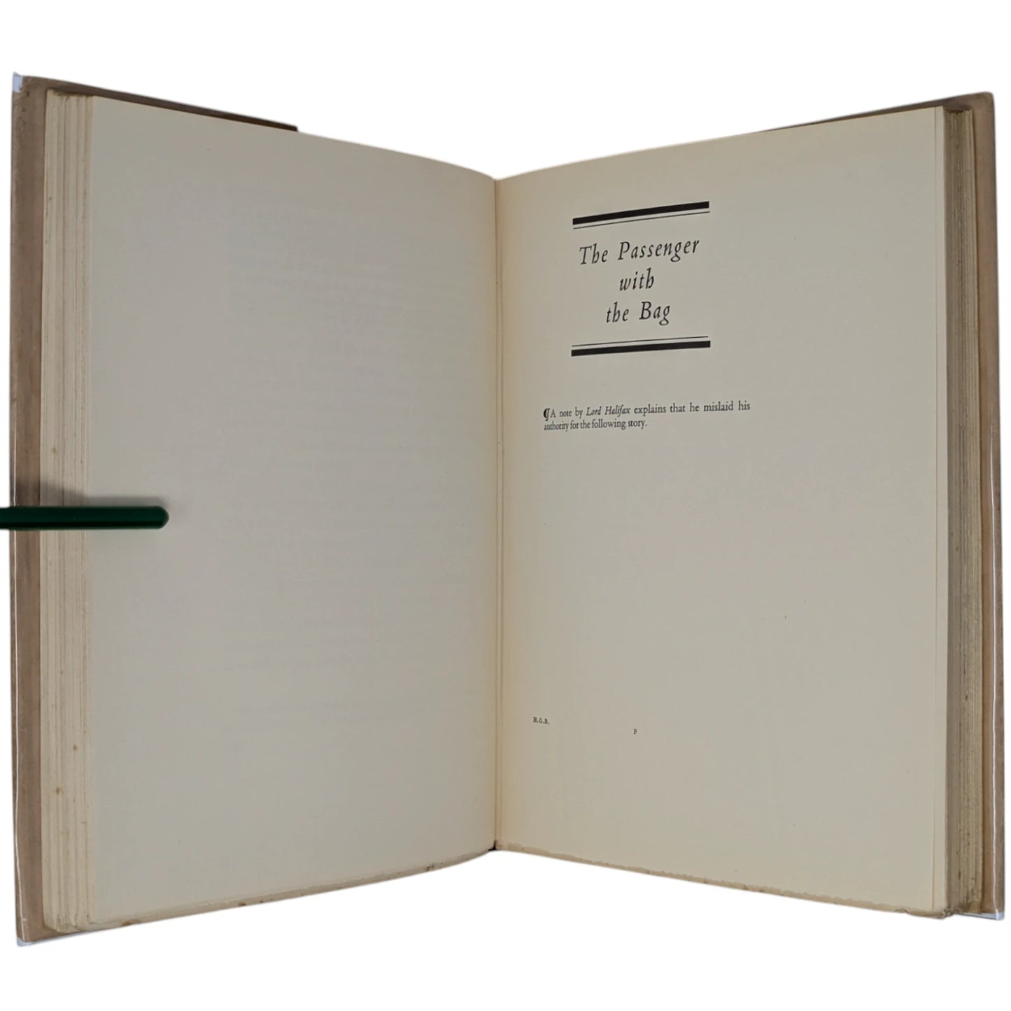 Lord Halifax's Ghost Book