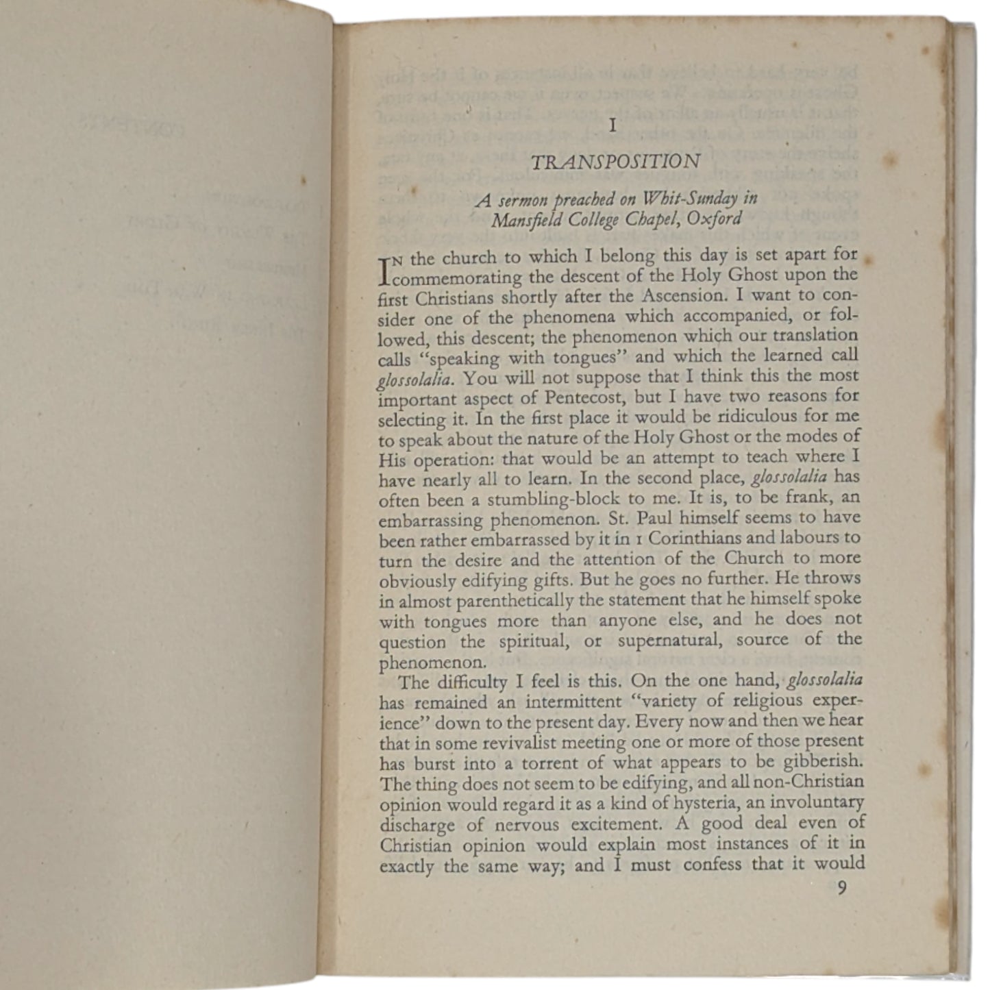 Transposition and Other Addresses