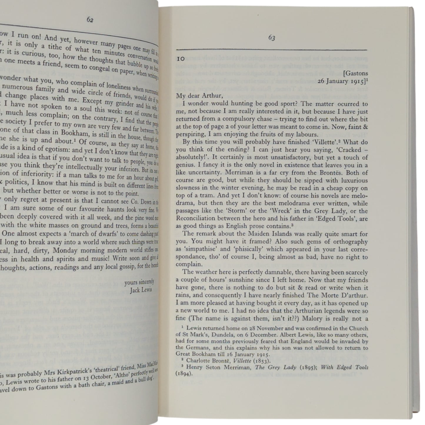 They Stand Together: The Letters of C. S. Lewis to Arthur Greeves