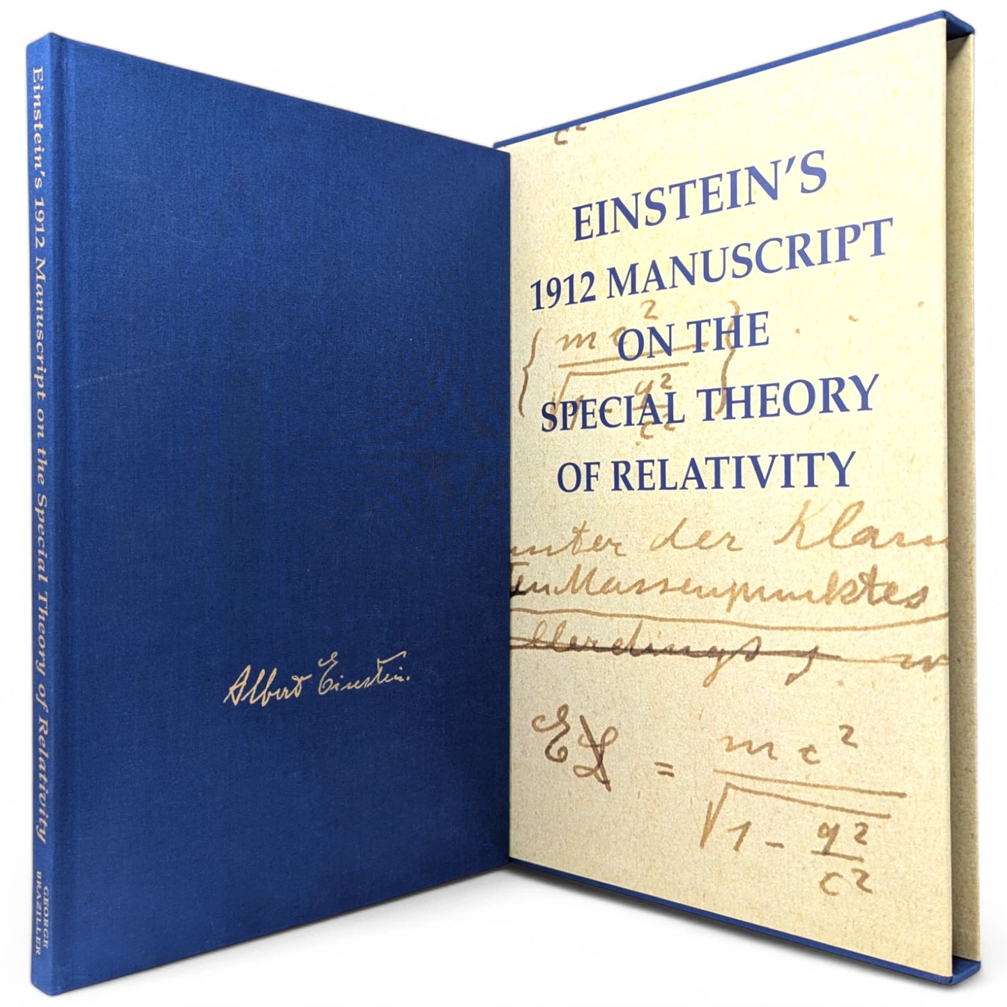 Albert Einstein's 1912 Manuscript on the Special Theory of Relativity