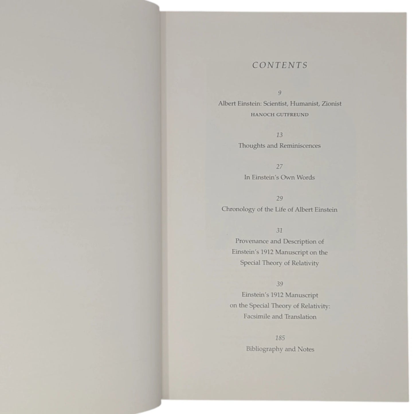 Albert Einstein's 1912 Manuscript on the Special Theory of Relativity