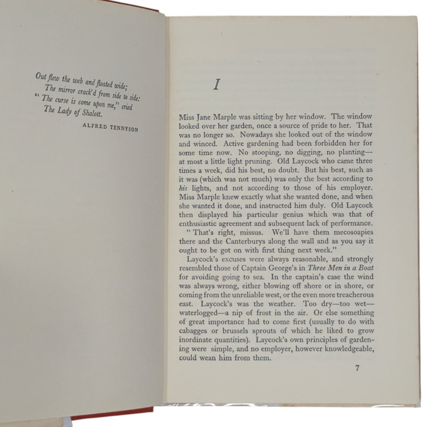 The Mirror Crack'd from Side to Side