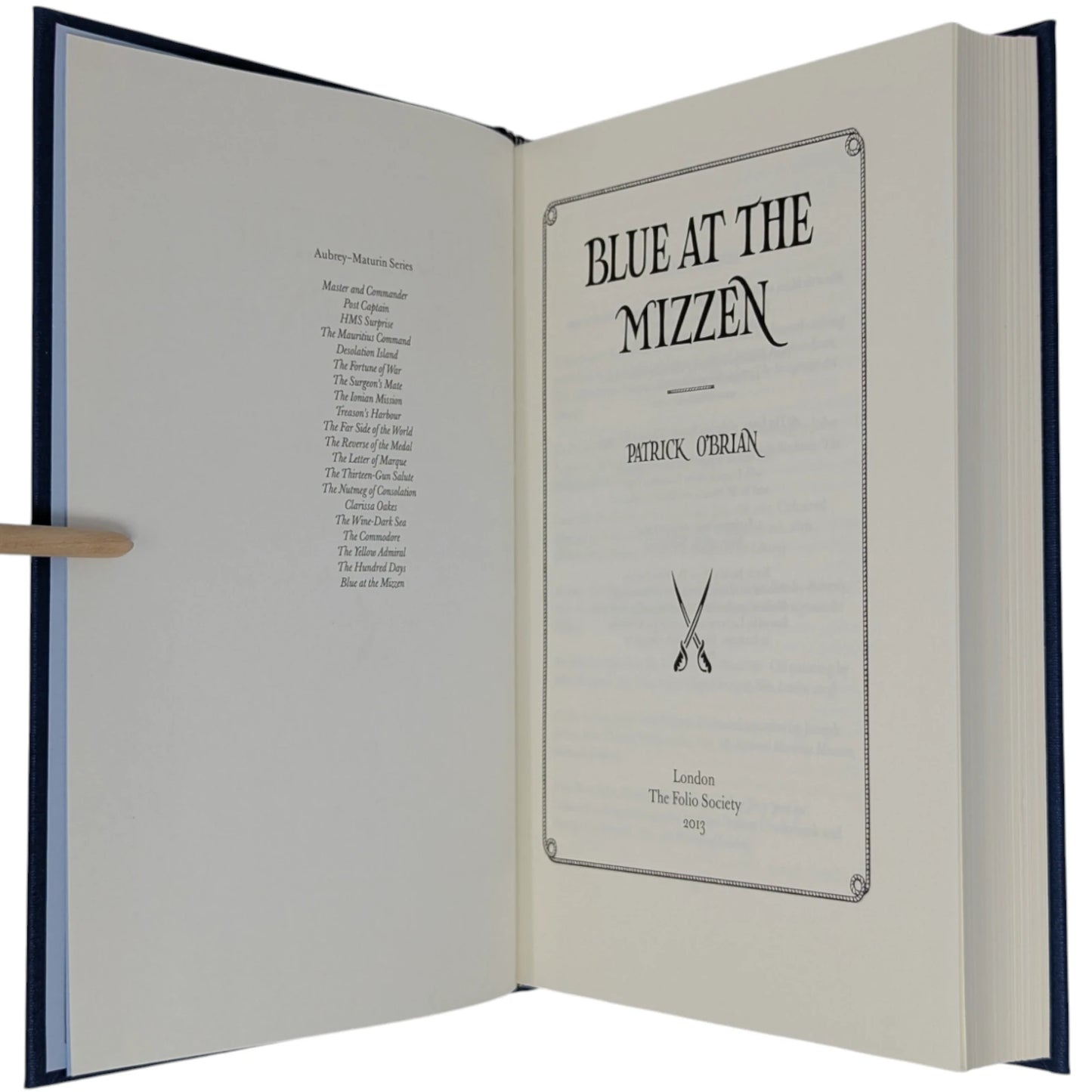 Blue at the Mizzen