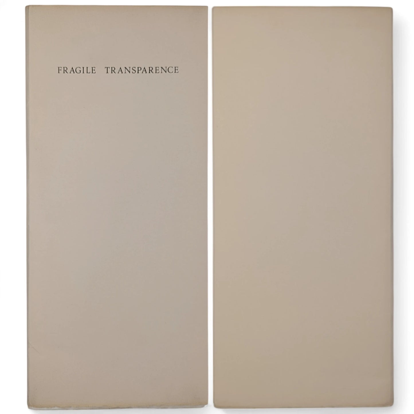 Fragile Transparence