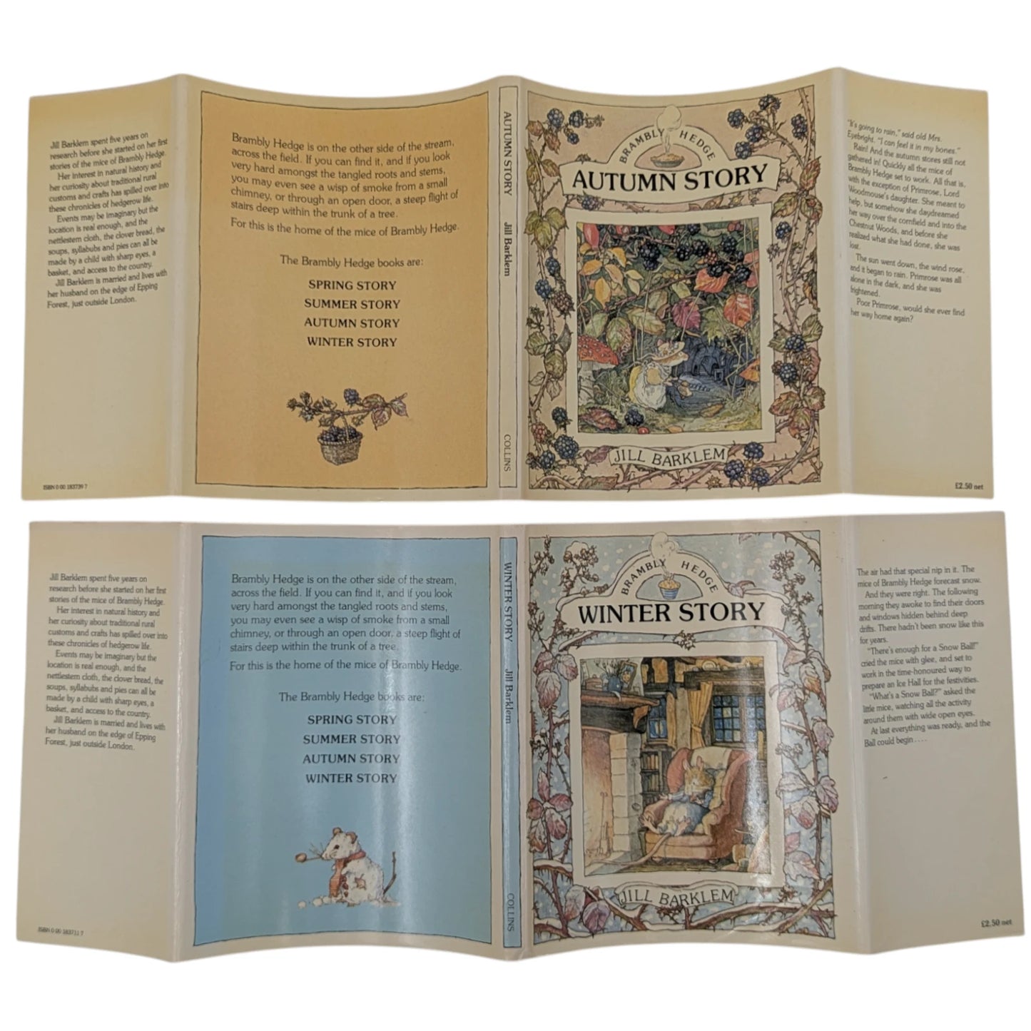 The Four Brambly Hedge Seasons