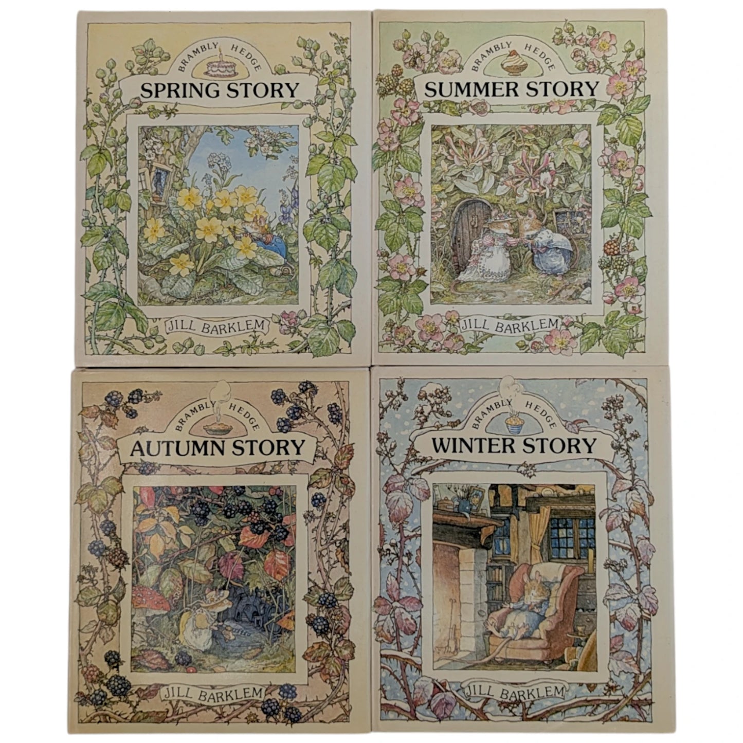 The Four Brambly Hedge Seasons