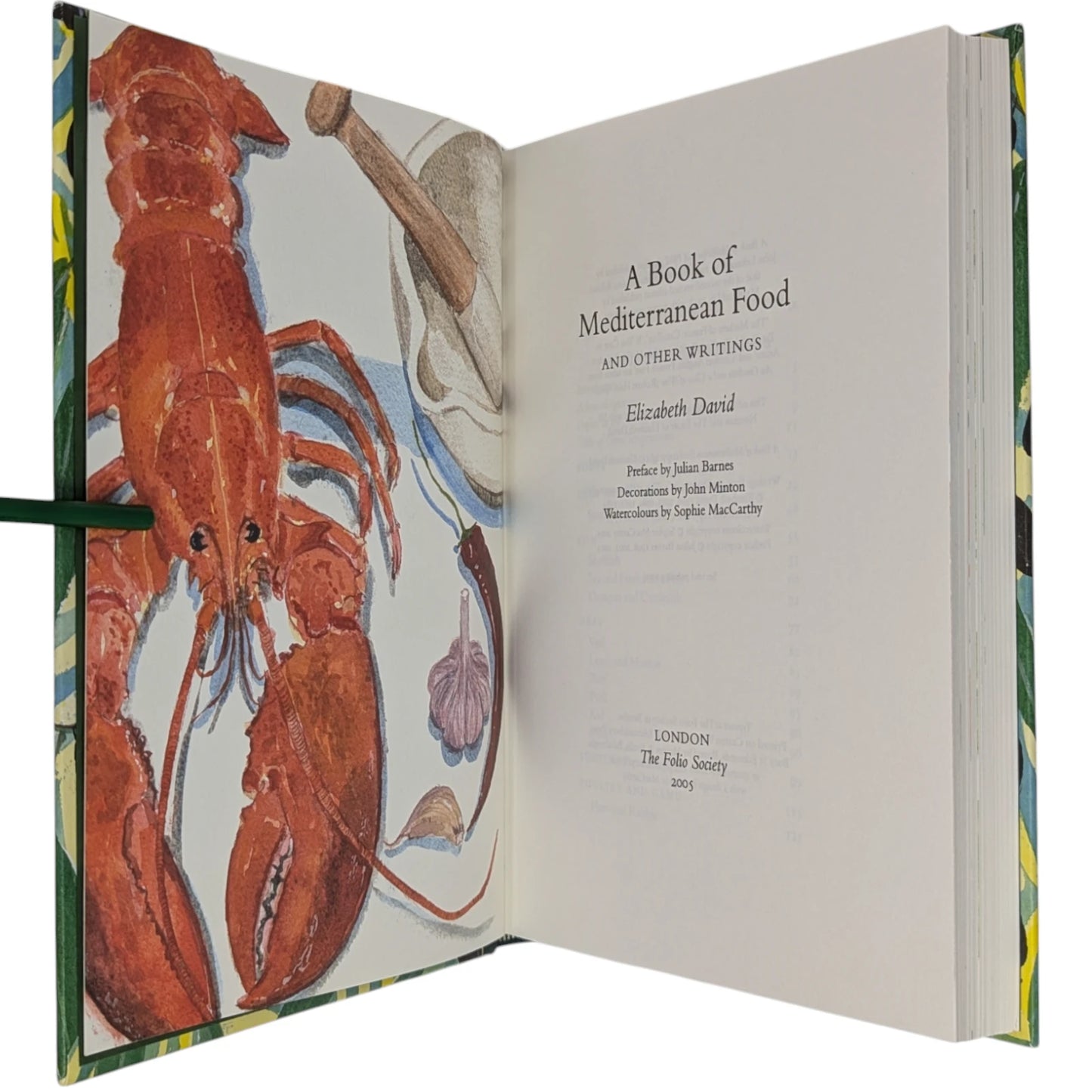 A Book of Mediterranean Food; Italian Food; French Country Cooking; French Provincial Cooking; Summer Cooking; Elizabeth David's Christmas; An Omelette and a Glass of Wine