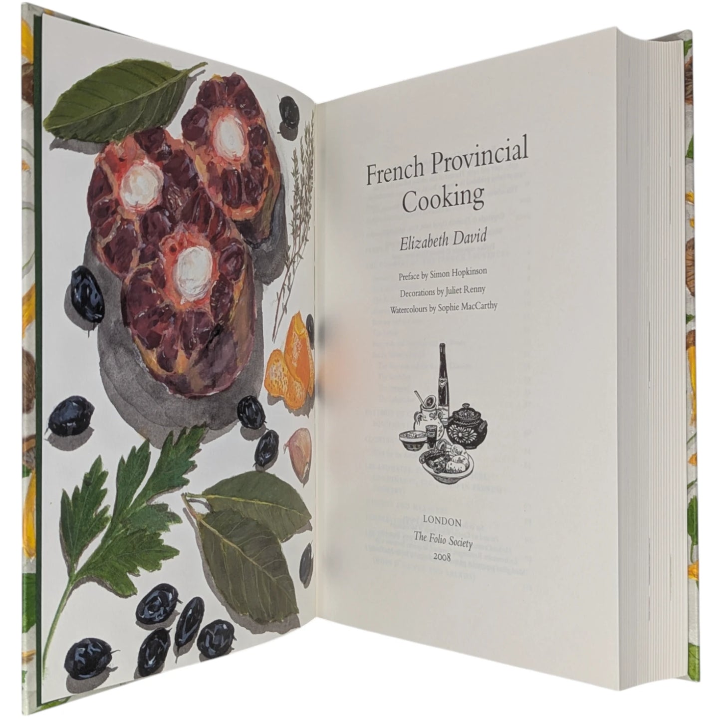 A Book of Mediterranean Food; Italian Food; French Country Cooking; French Provincial Cooking; Summer Cooking; Elizabeth David's Christmas; An Omelette and a Glass of Wine