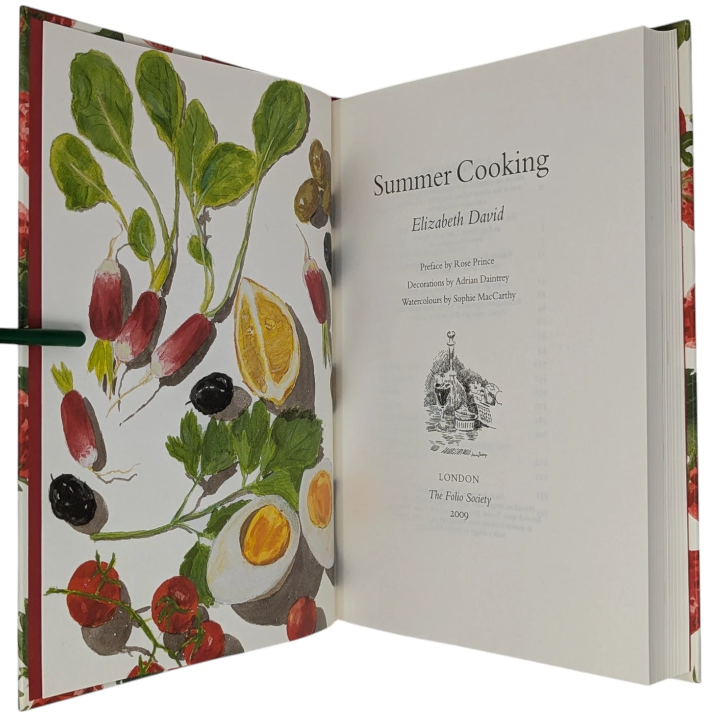 A Book of Mediterranean Food; Italian Food; French Country Cooking; French Provincial Cooking; Summer Cooking; Elizabeth David's Christmas; An Omelette and a Glass of Wine