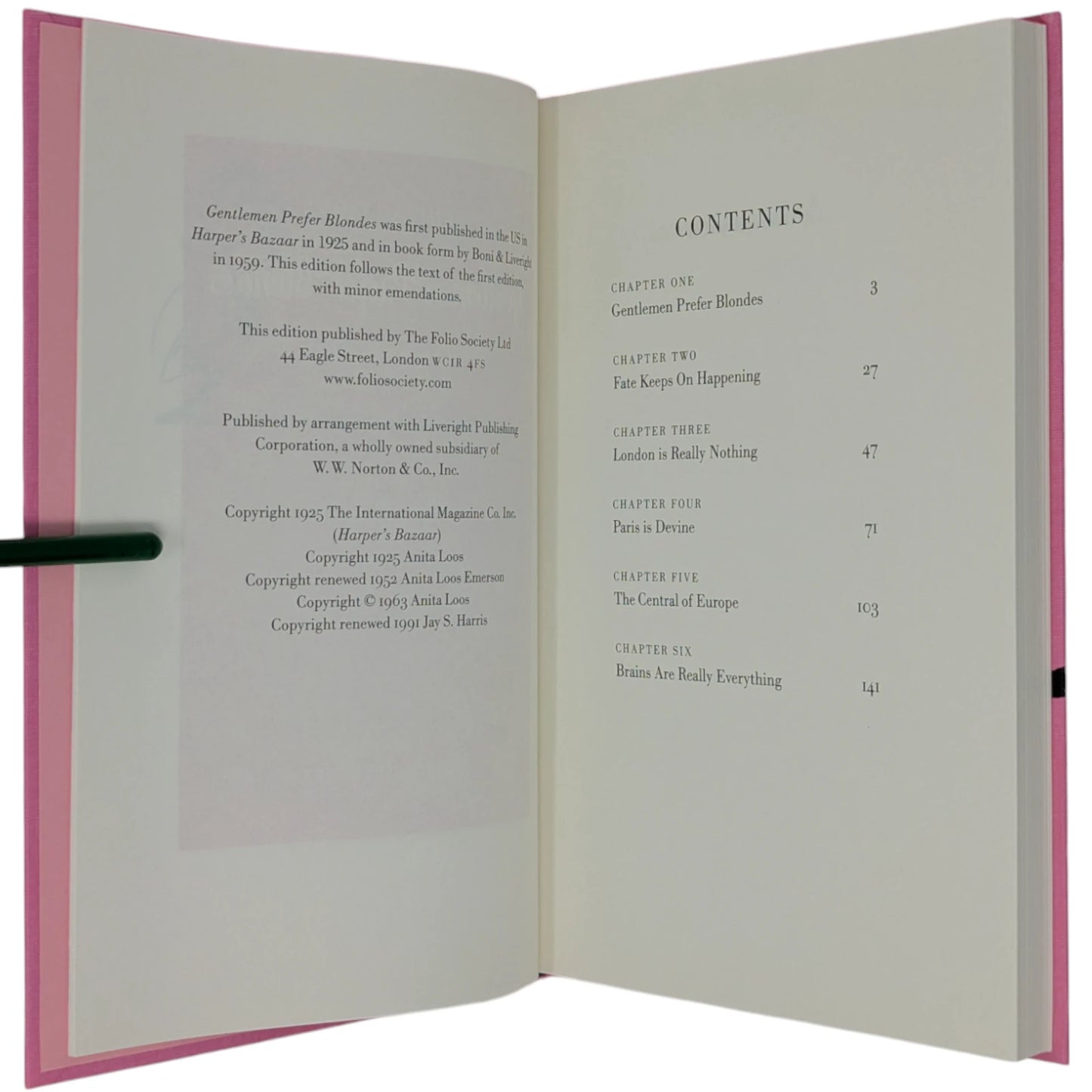 Gentlemen Prefer Blondes, The Illuminating Diary of a Professional Lady