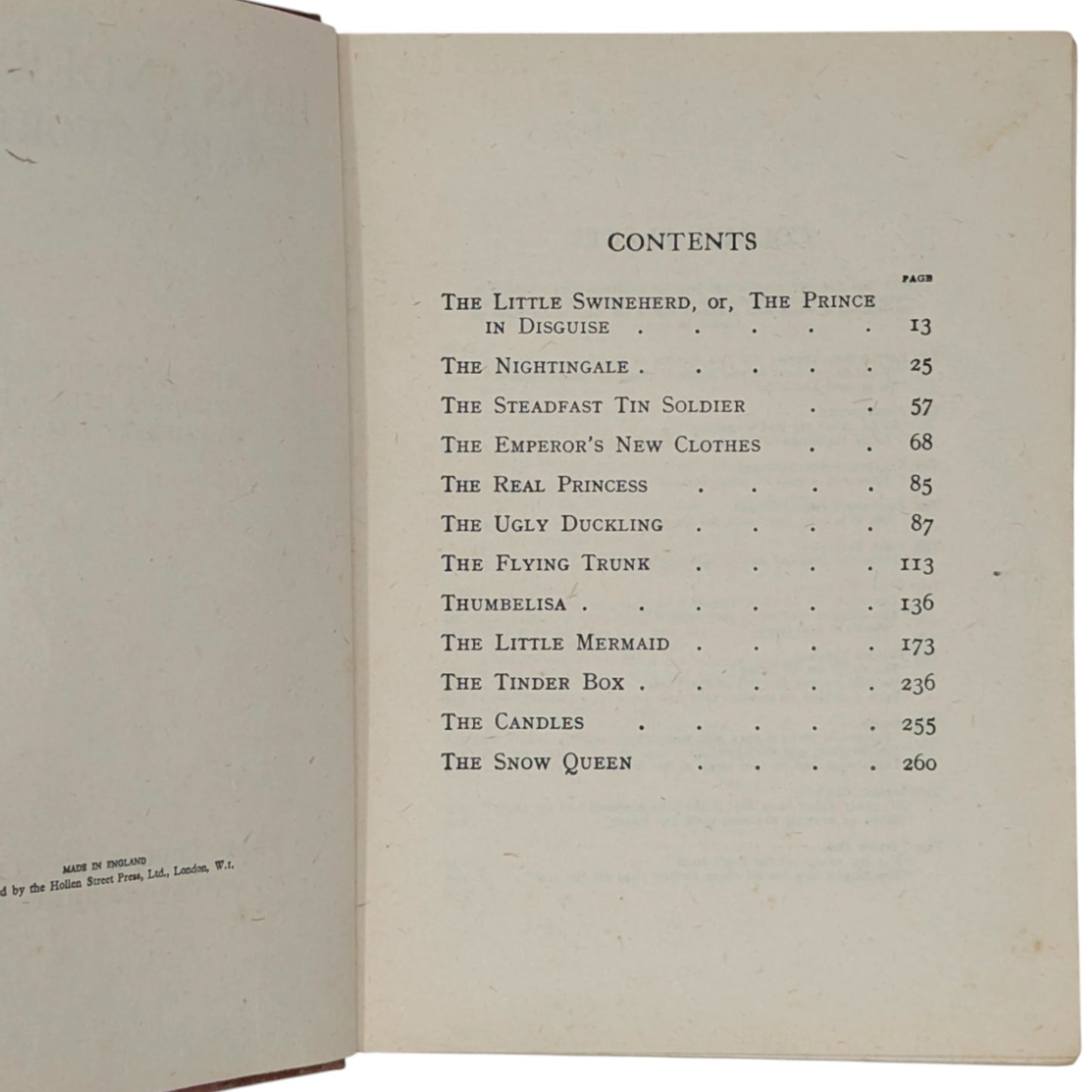 Hans Andersen's Fairy Stories