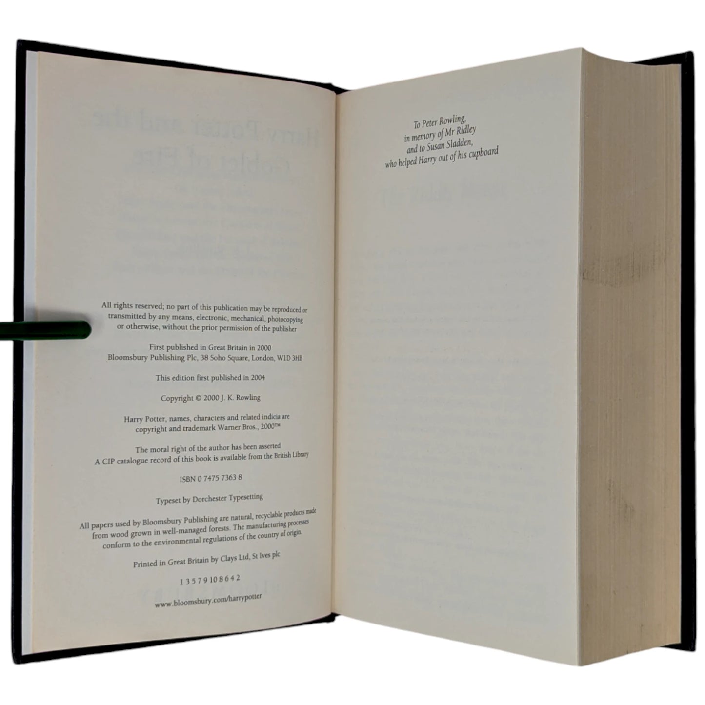 Harry Potter UK Adult Hardback Set