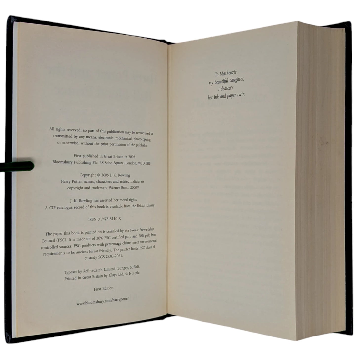 Harry Potter UK Adult Hardback Set