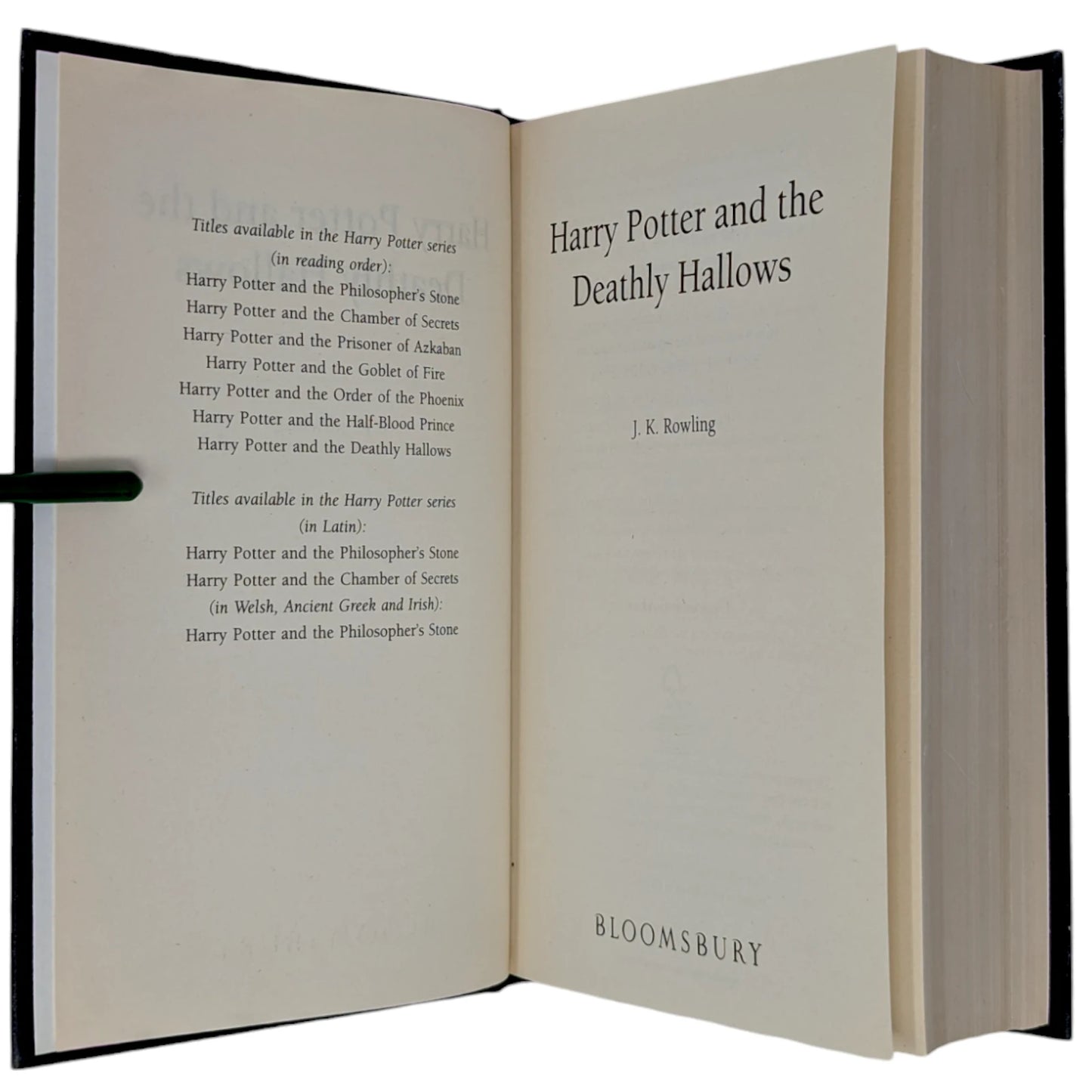 Harry Potter UK Adult Hardback Set