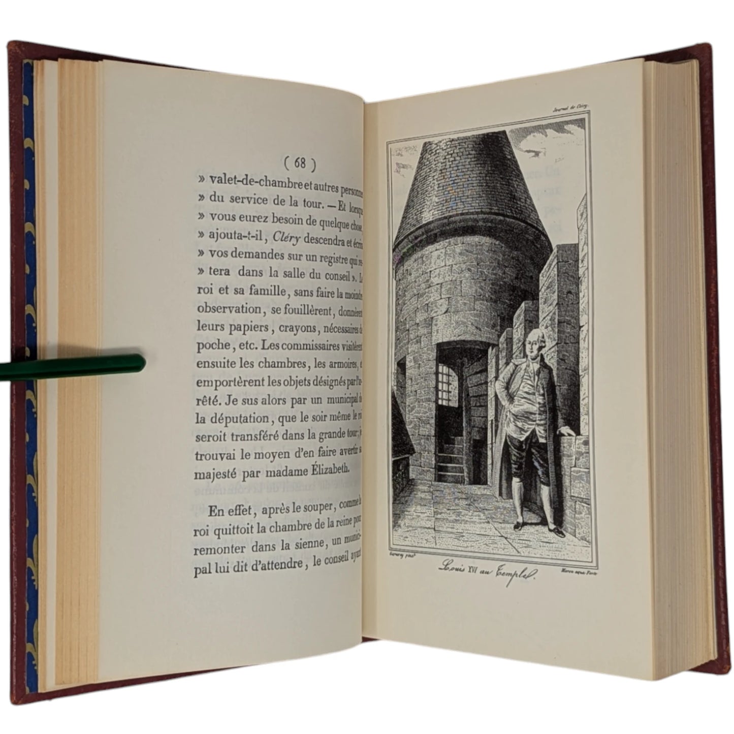 Journal de J B Clery Louis XVI & Memoires Duc de Louis de Saint Simon Louis XIV