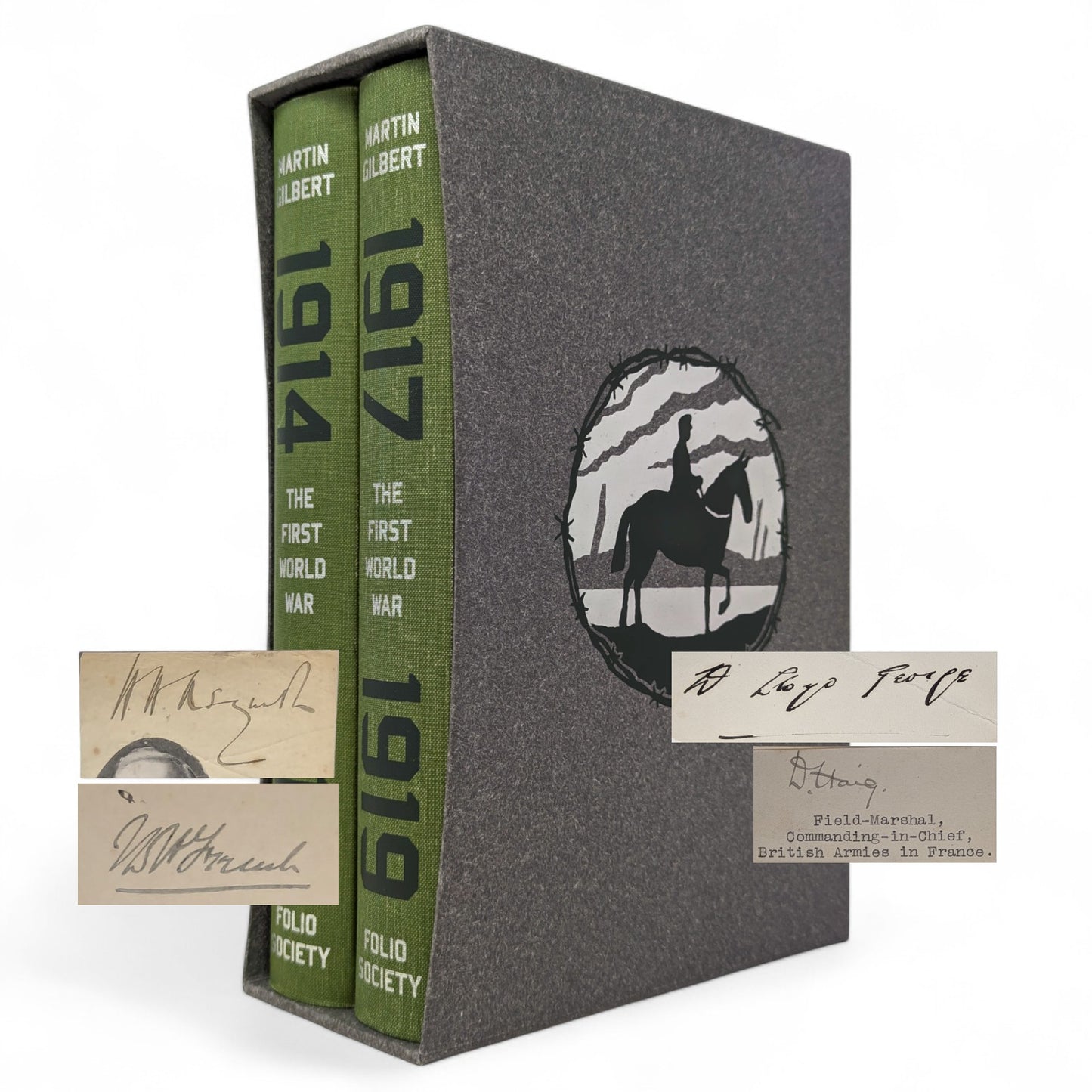 The First World War (Signed by H H Asquith, David Lloyd George & Field Marshals)