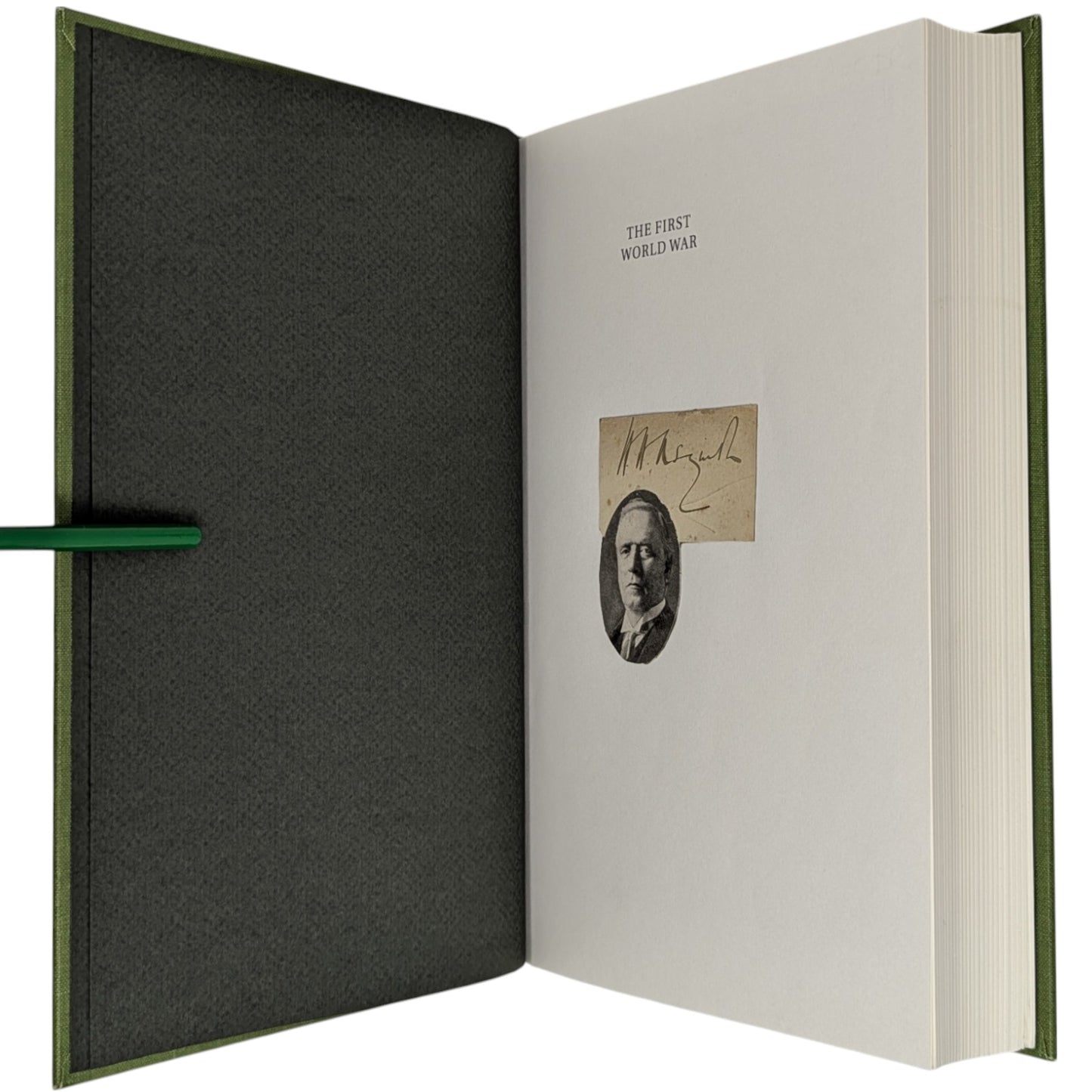 The First World War (Signed by H H Asquith, David Lloyd George & Field Marshals)