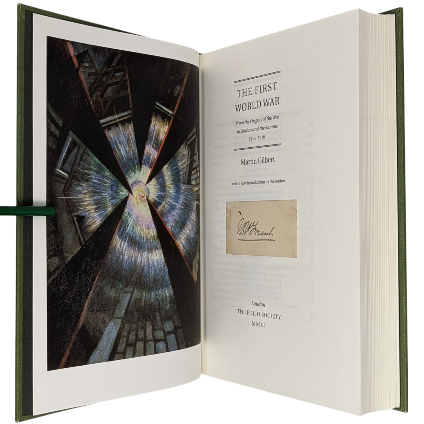 The First World War (Signed by H H Asquith, David Lloyd George & Field Marshals)