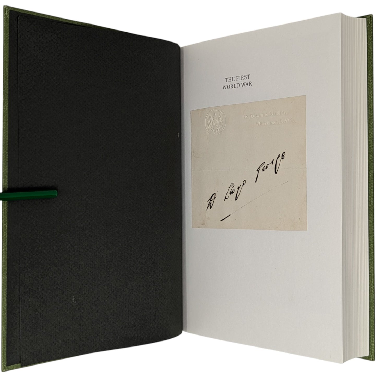 The First World War (Signed by H H Asquith, David Lloyd George & Field Marshals)