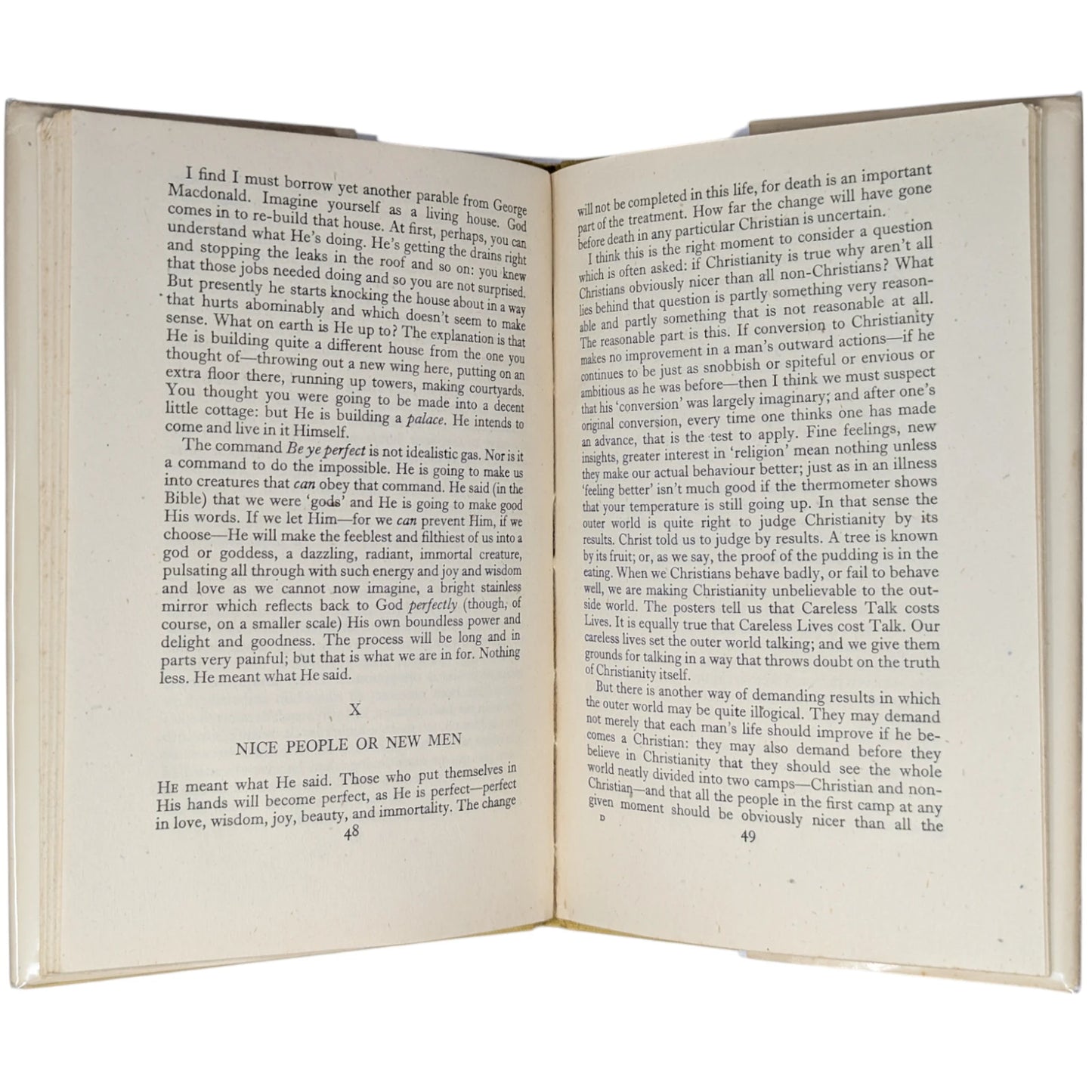 Mere Christianity Set; Broadcast Talks, Christian Behaviour, Beyond Personality