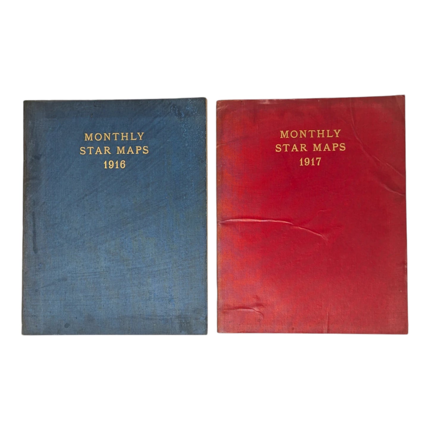 Monthly Star Maps for 1916 & 1917