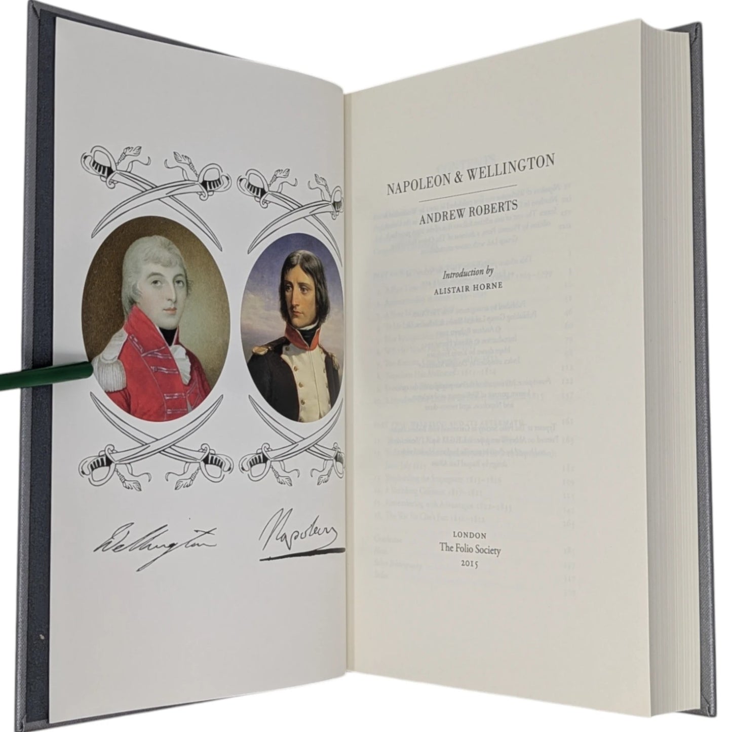 Napoleon and Wellington