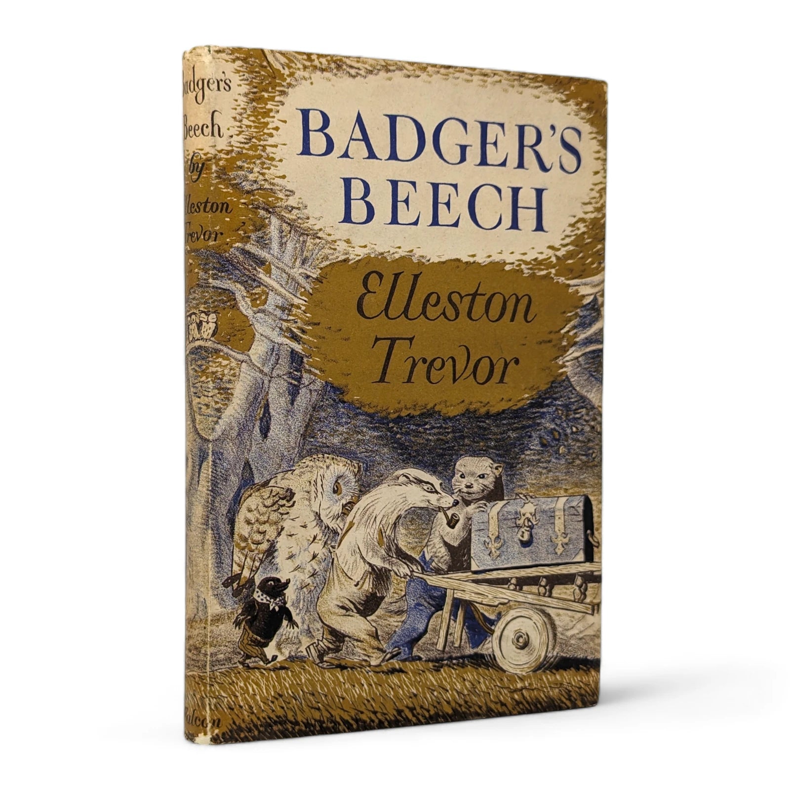 Badger's Wood Elleston Trevor 1959 Vintage Hardcover Dust Jacket Book top Club VG+