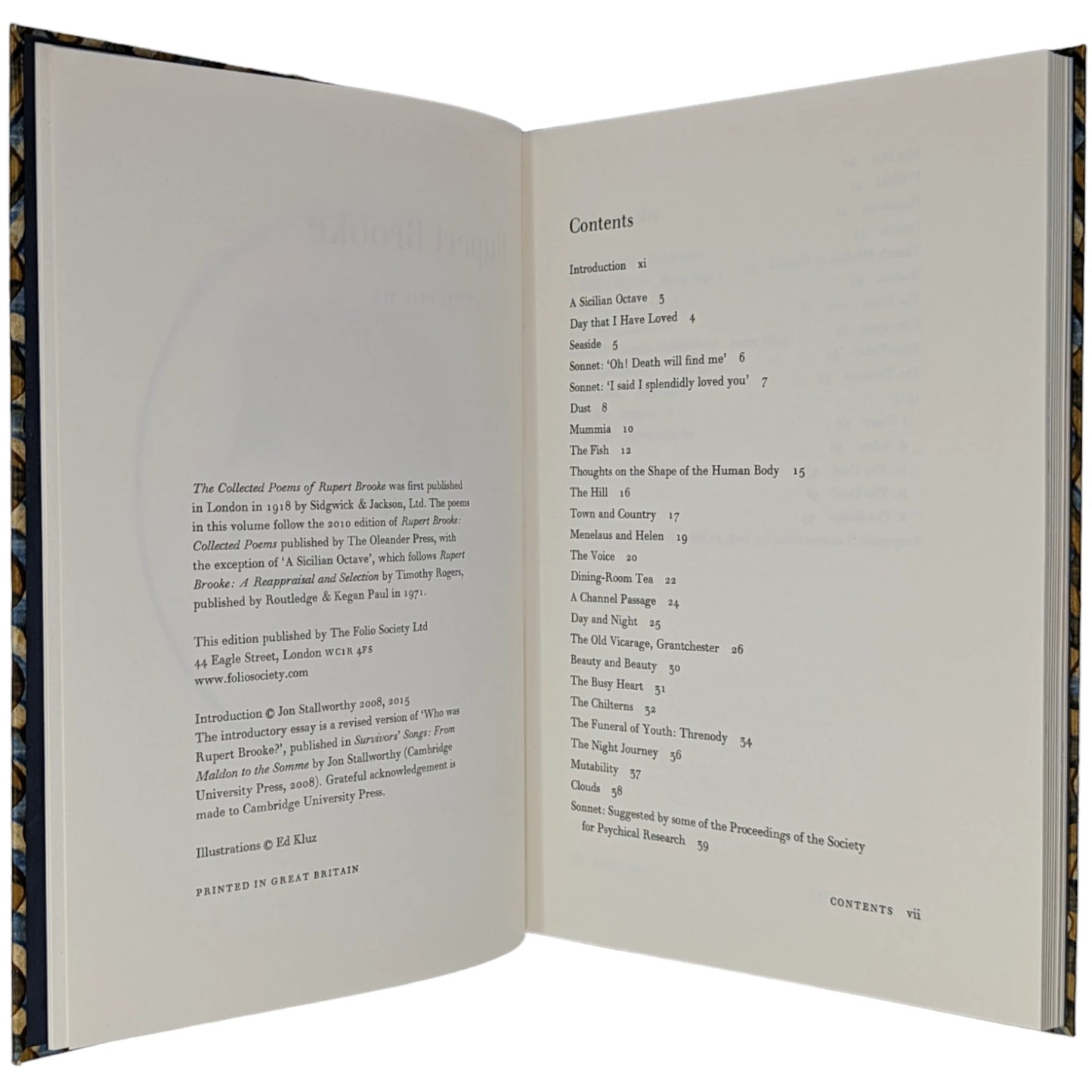 Selected War Poems from Rupert Brooke, Edward Thomas, Wilfred Owen