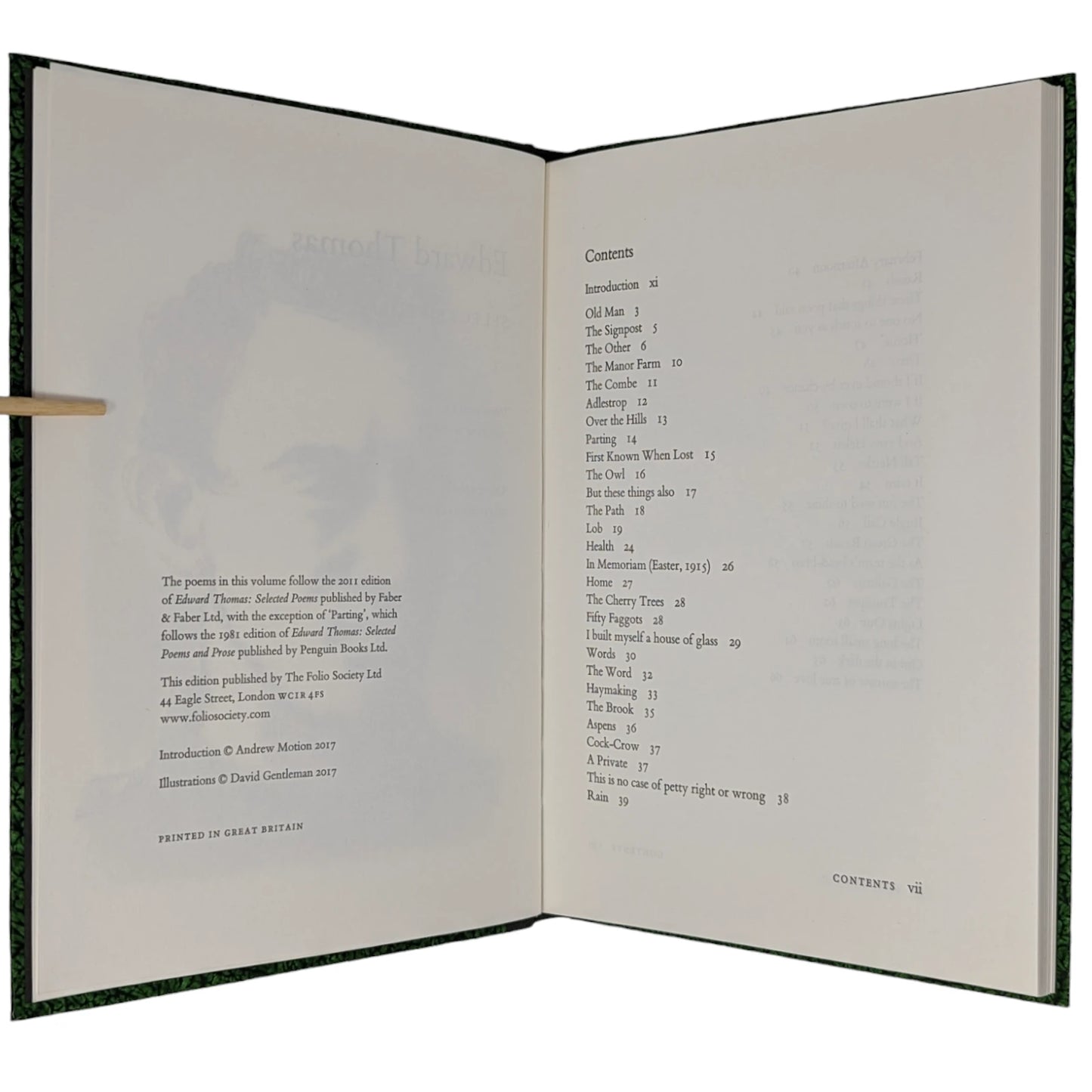 Selected War Poems from Rupert Brooke, Edward Thomas, Wilfred Owen