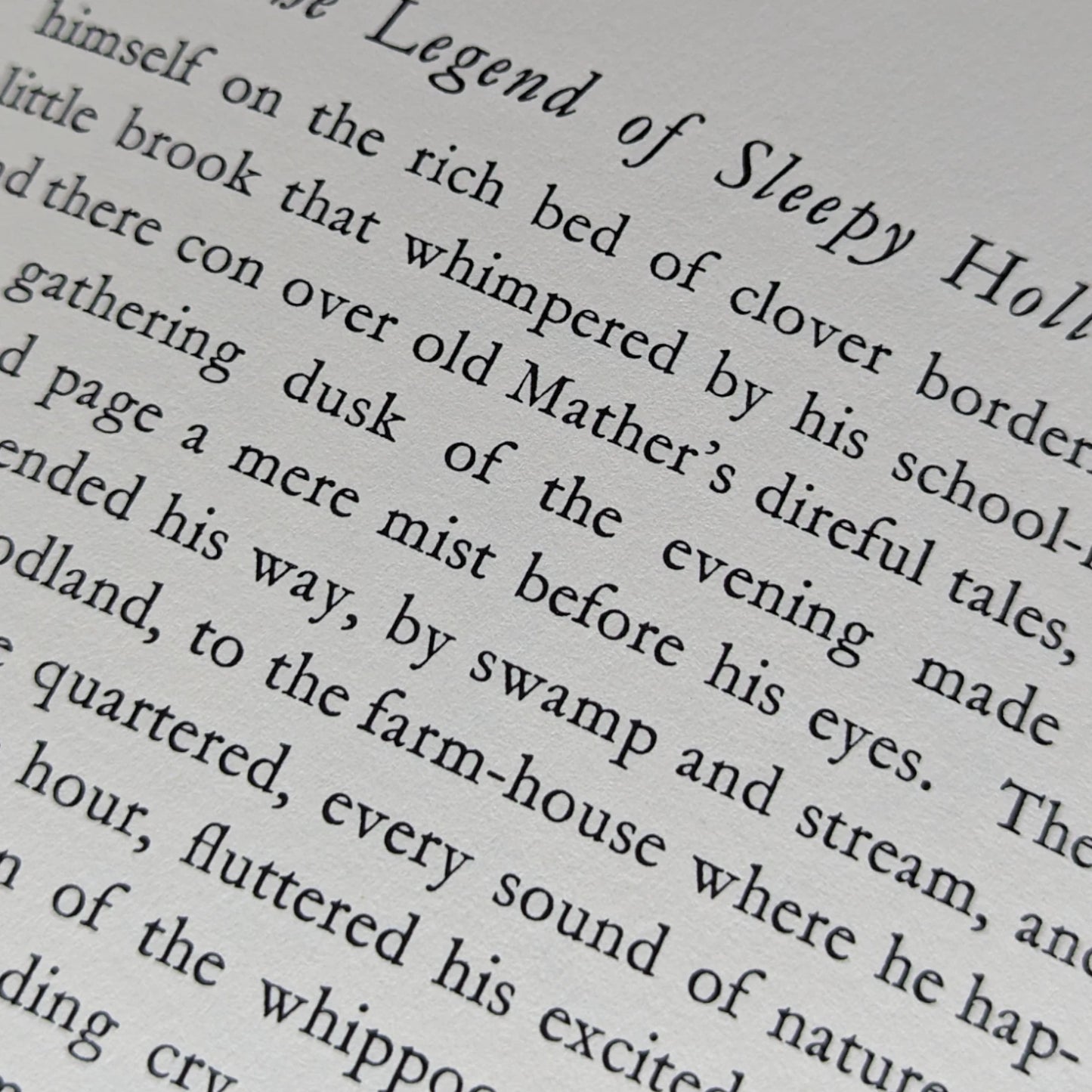 The Legend of Sleepy Hollow