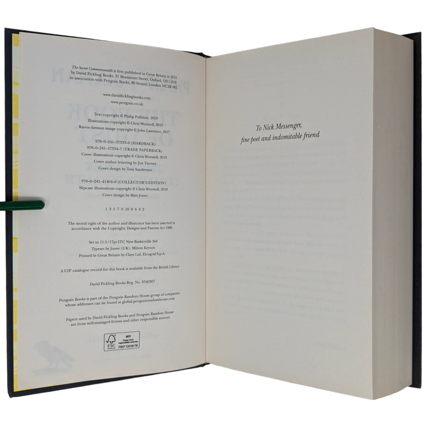 The Book of Dust, Volume Two: The Secret Commonwealth