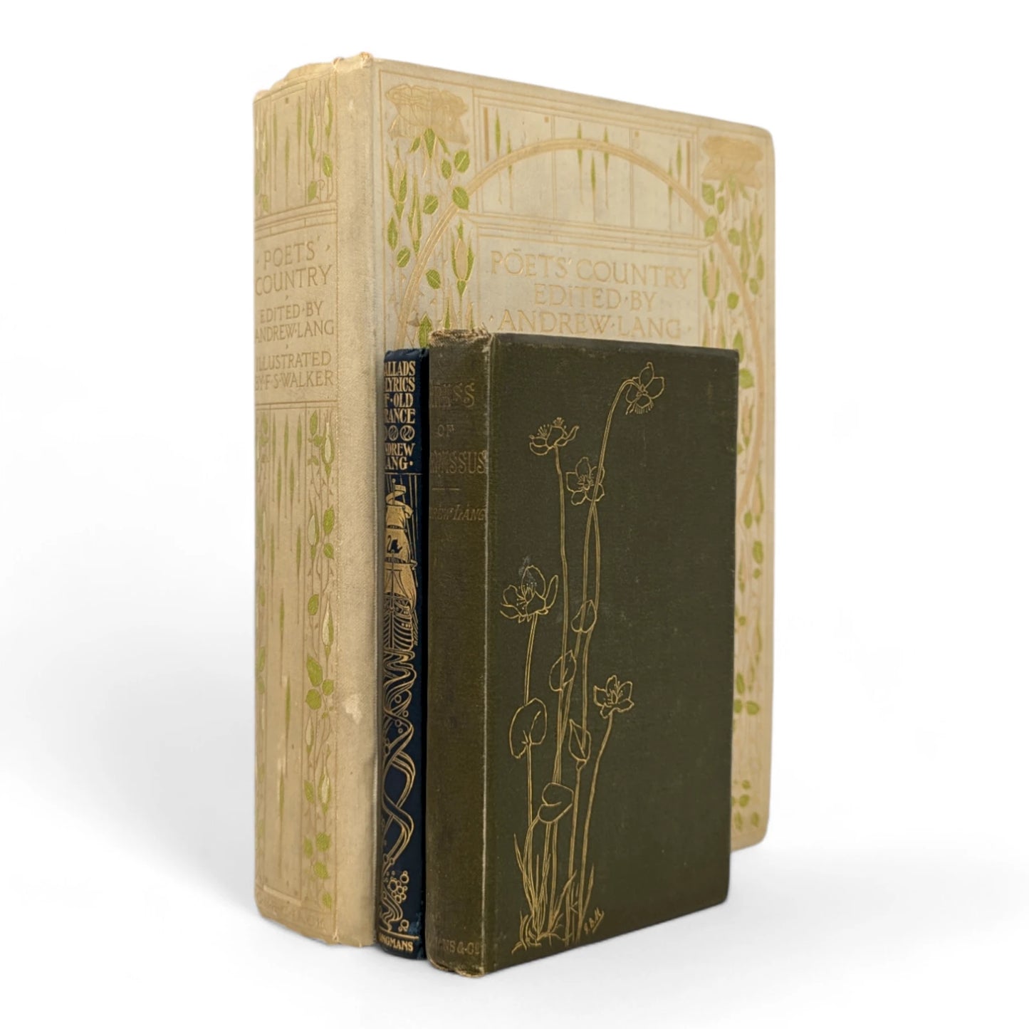 Poets' Country; Ballads & Lyrics of Old France with Other Poems; Grass of Parnassus Rhymes Old and New