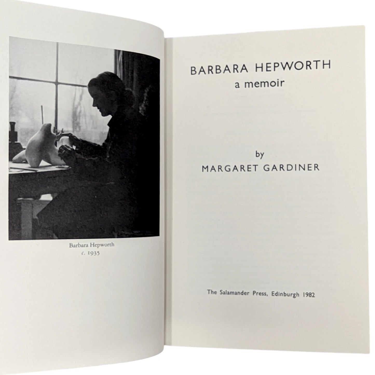 Barbara Hepworth: A Memoir