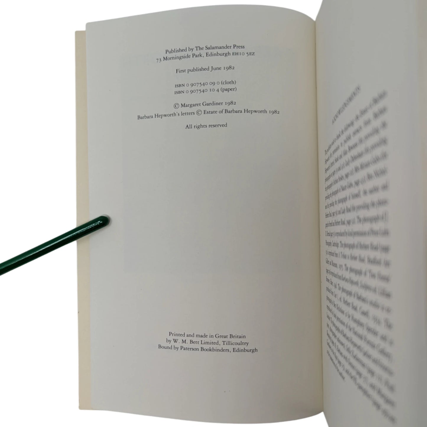 Barbara Hepworth: A Memoir