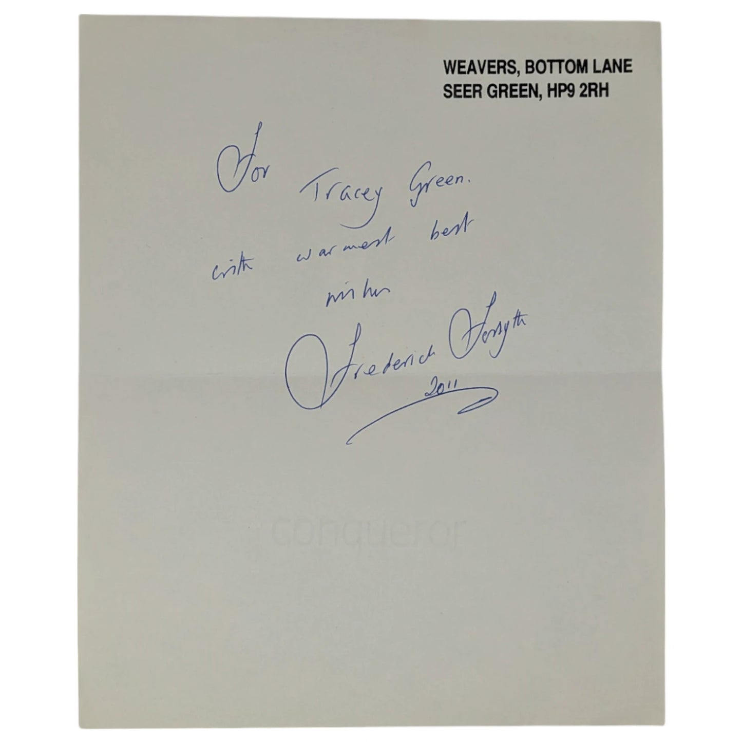The Day of the Jackal (Signed)