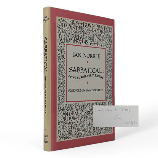 Sabbatical: Doing Europe for Pleasure