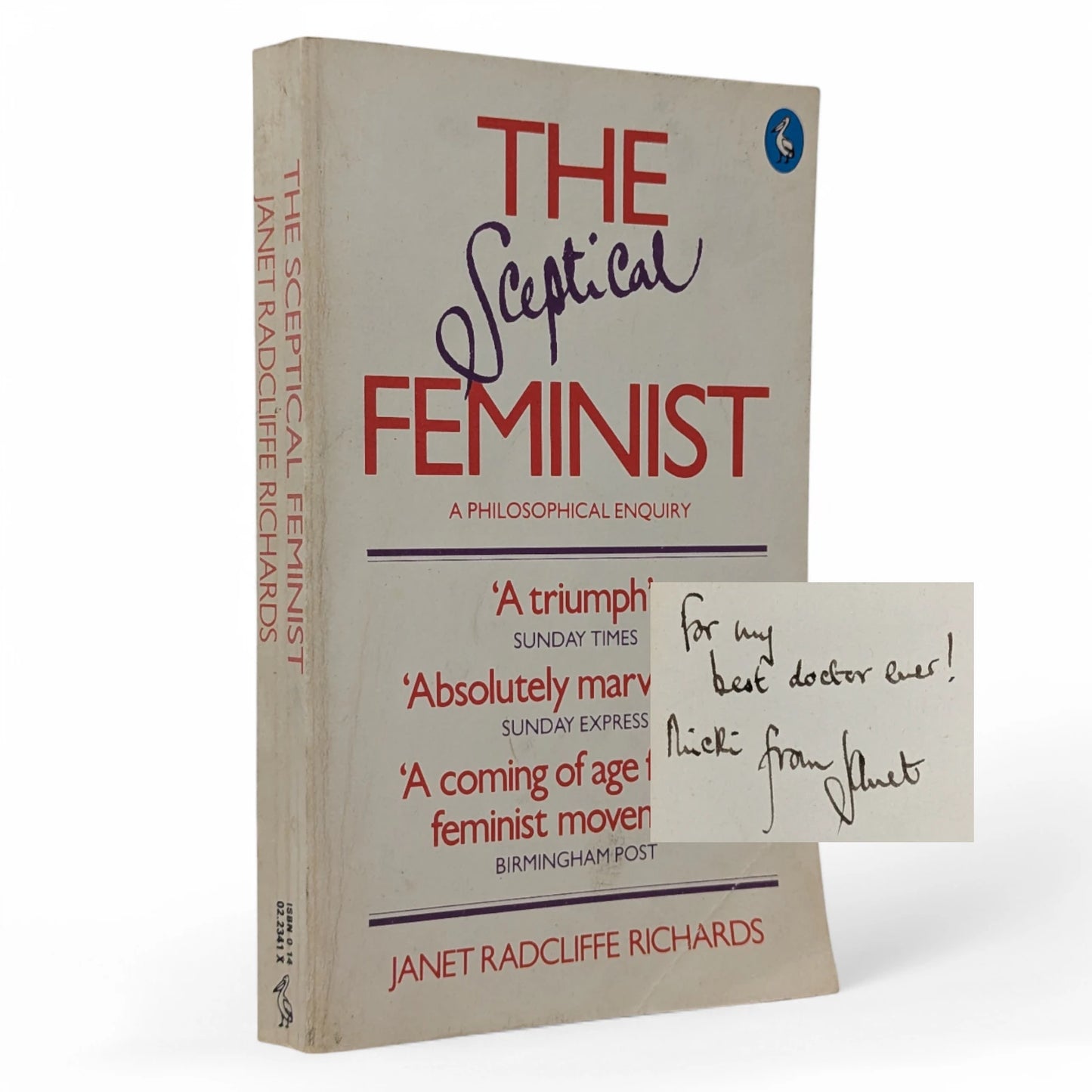 The Sceptical Feminist: A Philosophical Enquiry