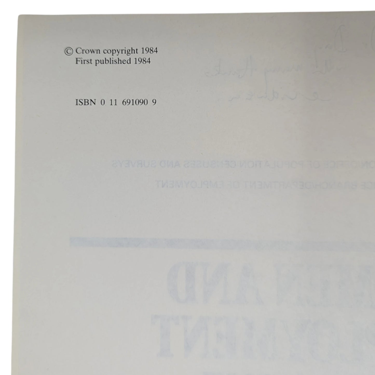 Women and Employment: A Lifetime Perspective