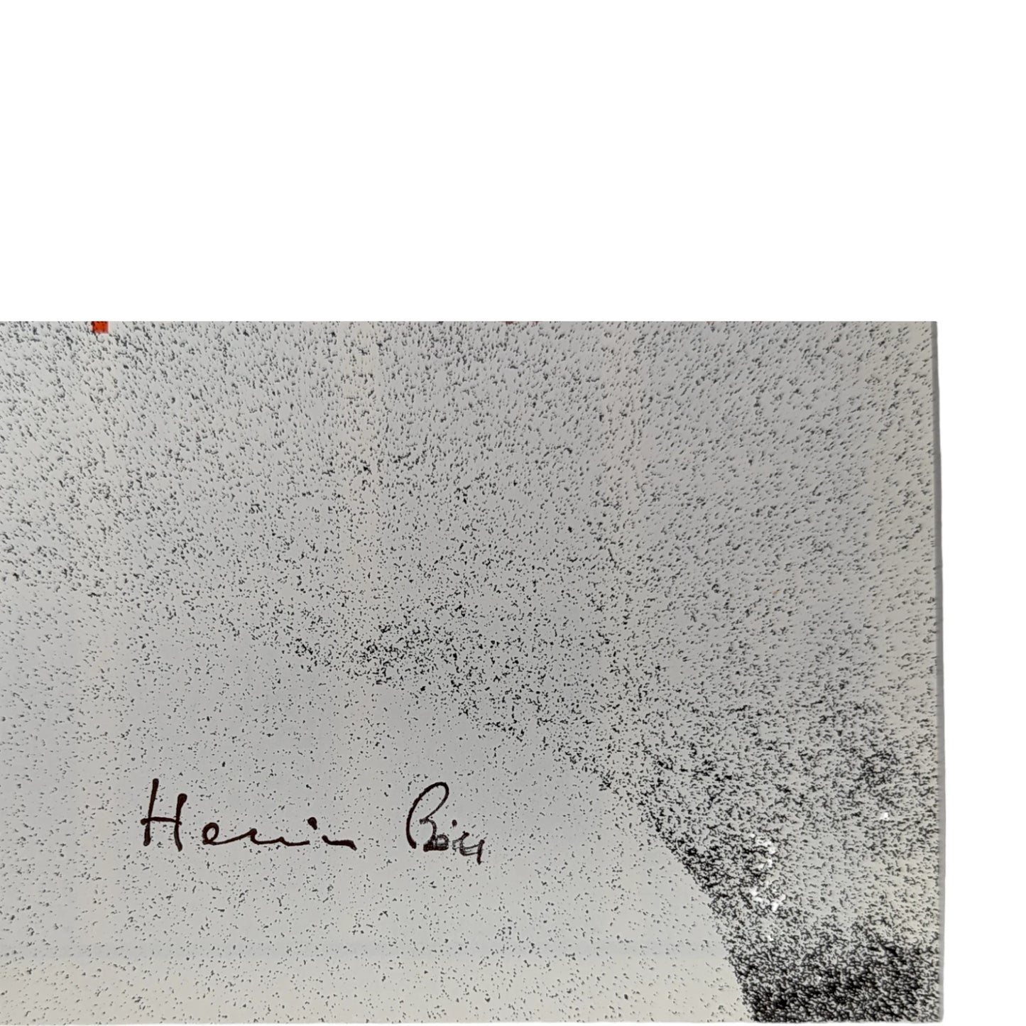 Signed Poster of Heinrich Boll