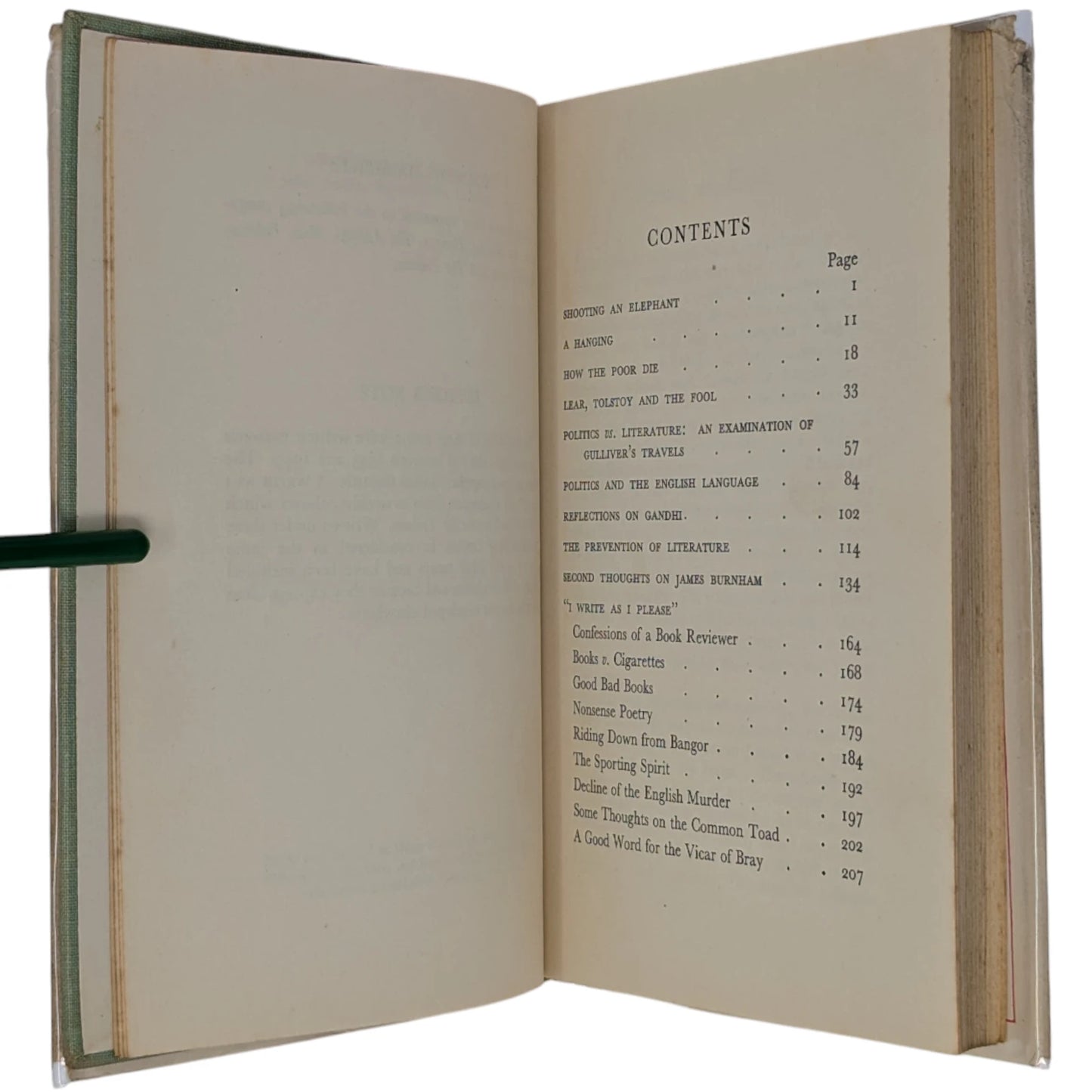 Shooting an Elephant and Other Essays