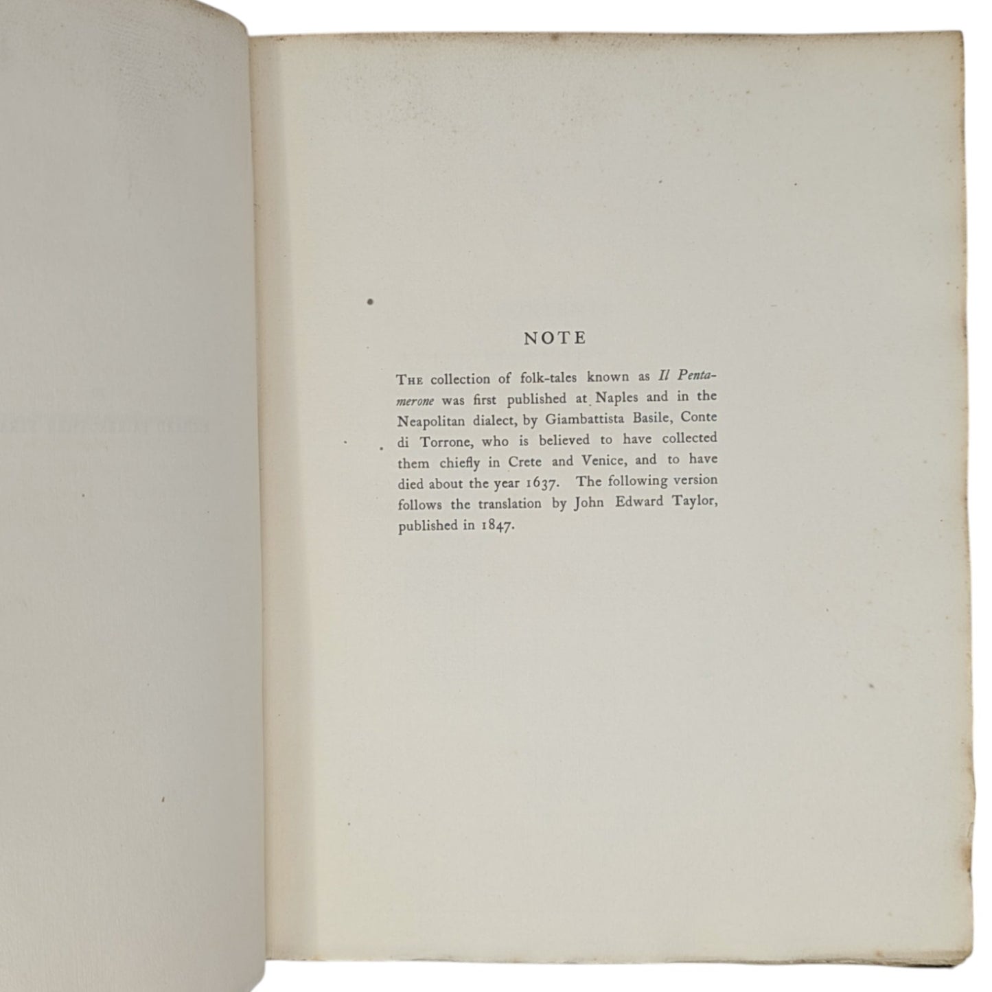Stories from the Pentamerone