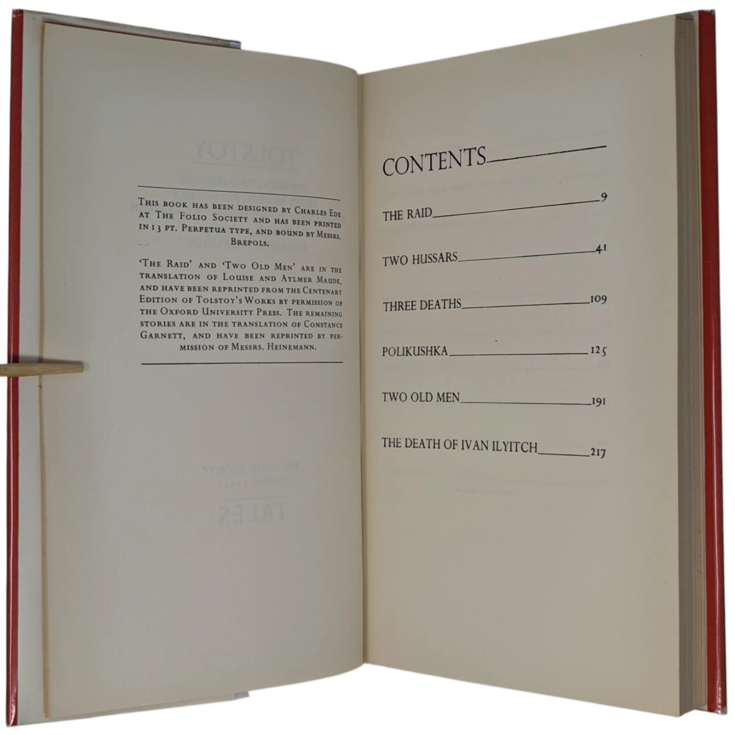 Tales by Tolstoy