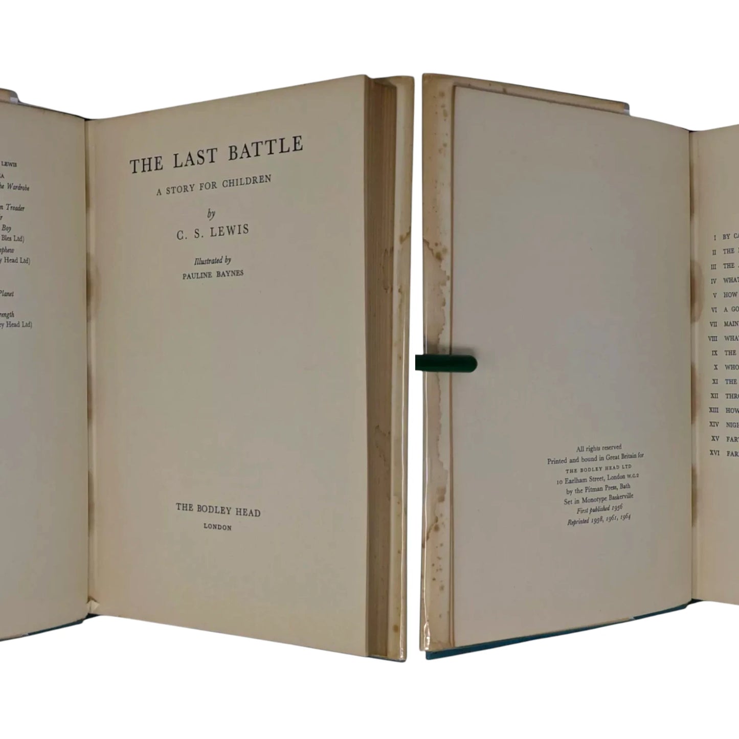 The Chronicles of Narnia First Edition Series