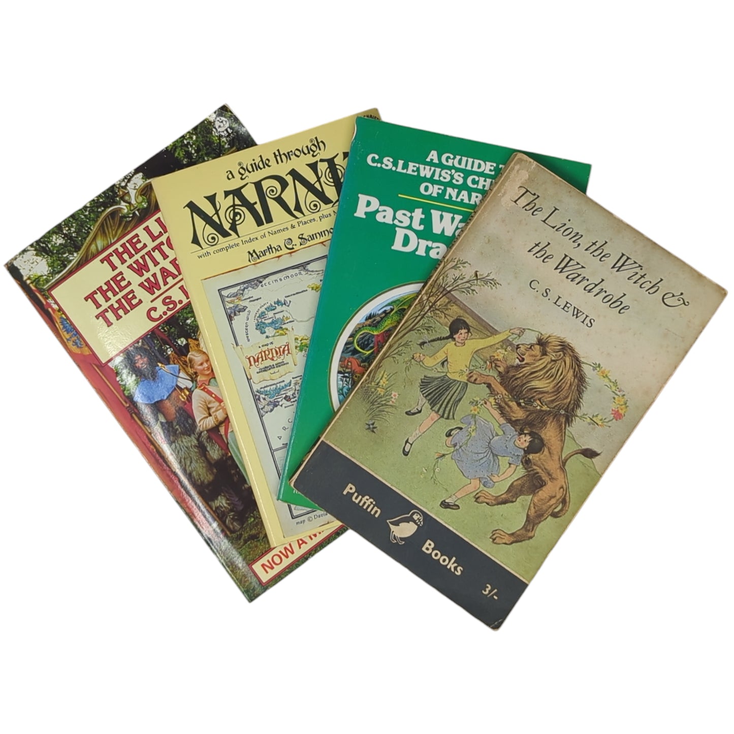 The Chronicles of Narnia Bundle (First Edition Paperbacks) + Rare BBC Schools Activity Booklet