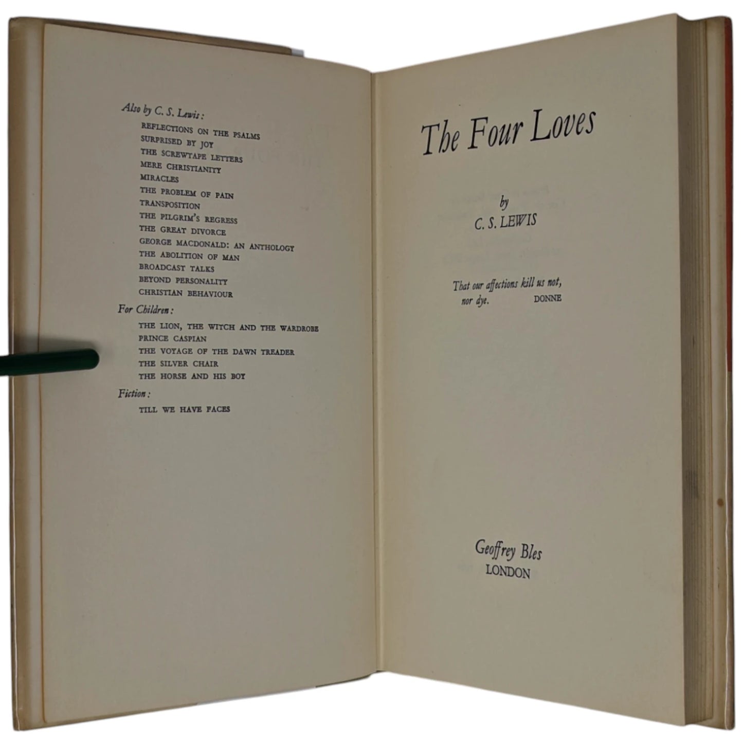 The Four Loves