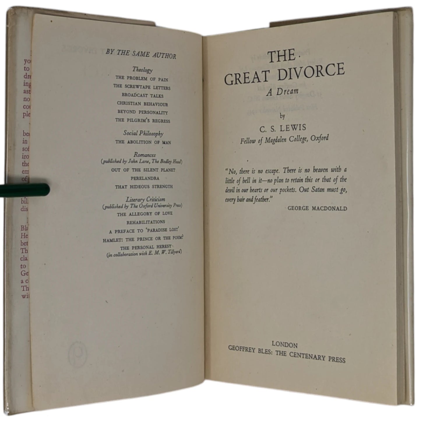The Great Divorce