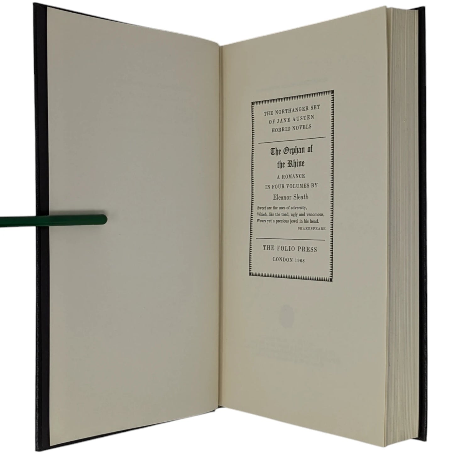 The Northanger Set of the Seven Horrid Novels