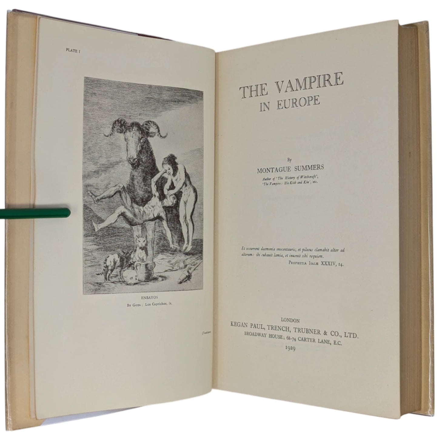 The Vampire in Europe